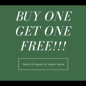 BOGO ENTIRE CLOSET MUST GO